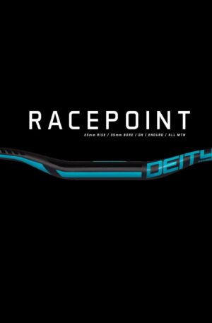 Deity aluminiumstyre Racepoint 25mm rise