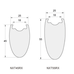 Nextie - Road Rims RX Series - 35-70mm