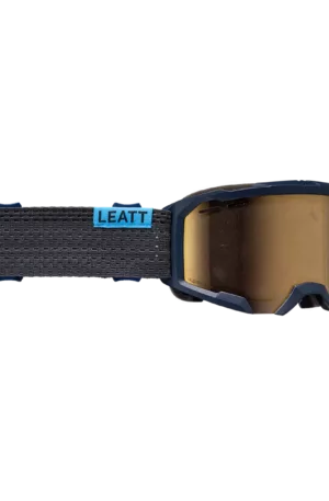 LEATT - Goggle Velocity 4.0 MTB X-Flow Iriz - BLUE